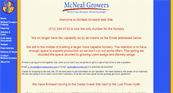 Desktop Screenshot of mcnealgrowers.com